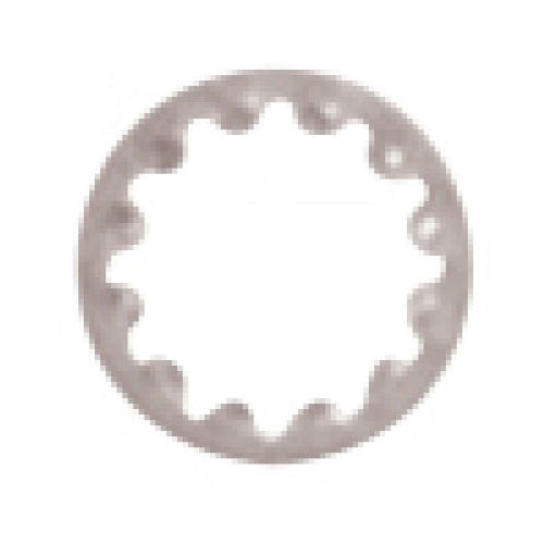 Satco 90-1874, Toothwasher, 1/8 IP Slip, Nickel Finish, 100 Packs
