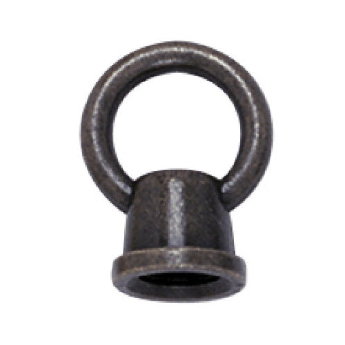Satco 90-1885, 1" Female Loops, 1/8 IP With Wireway, 10lbs Max, Old Bronze Finish, 10 Packs