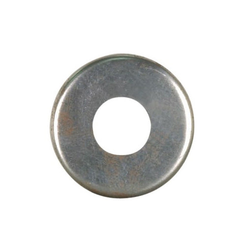 Satco 90-2056, Steel Check Ring, Curled Edge, 1/8 IP Slip, Unfinished, 1" Diameter, 100 Packs