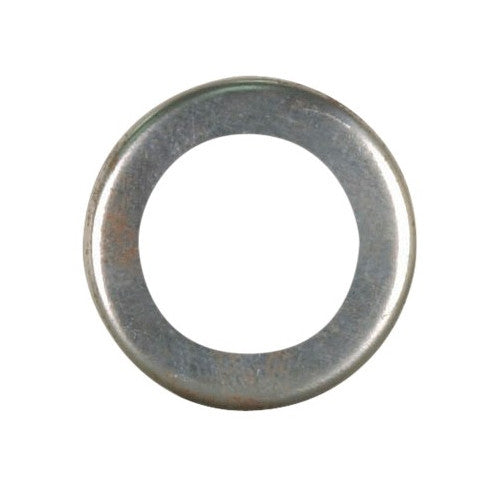 Satco 90-2057, Steel Check Ring, Curled Edge, 1/4 IP Slip, Unfinished, 1" Diameter, 100 Packs
