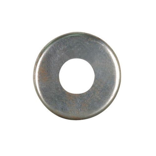 Satco 90-2064, Steel Check Ring, Straight Edge, 1/8 IP Slip, Unfinished, 1-5/8" Diameter, 100 Packs