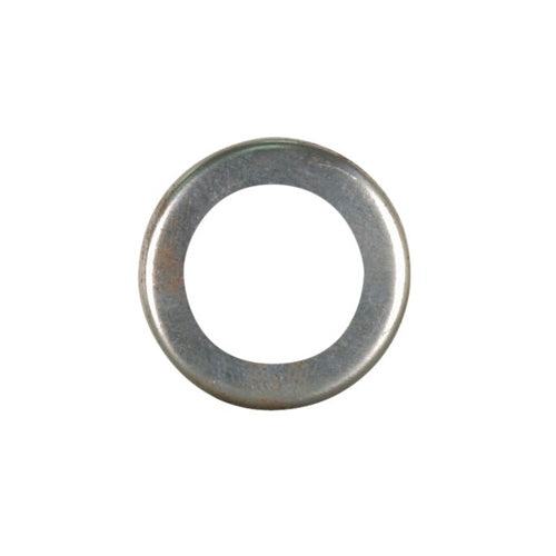 Satco 90-2077, Steel Check Ring, Curled Edge, 1/4 IP Slip, Unfinished, 2" Diameter, 100 Packs
