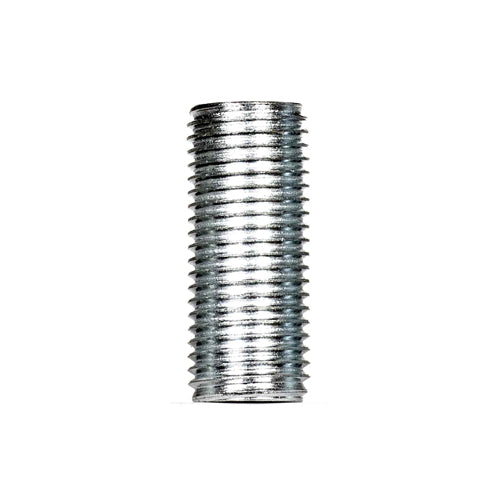 Satco 90-2113, 1/4 IP Steel Nipple, Zinc Plated, 1-1/8" Length, 1/2" Wide, 100 Packs