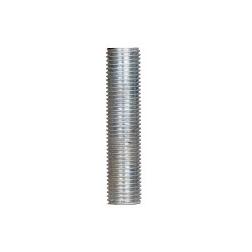 Satco 90-2115, 1/4 IP Steel Nipple, Zinc Plated, 2-1/4" Length, 1/2" Wide, 100 Packs