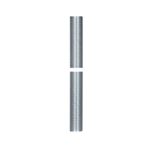 Satco 90-2127, 1/4 IP Steel Nipple, Zinc Plated, 24" Length, 1/2" Wide, 10 Packs