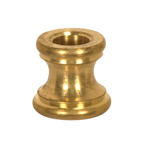Satco 90-2167, Solid Brass Neck And Spindle, Unfinished, 7/8" x 13/16", 1/8 IP Slip