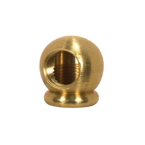 Satco 90-2179, Brass Large Elbows, Unfinished, 1-1/8" x 1-3/16", 3/8 IP x 3/8 IP