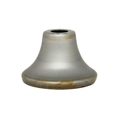 Satco 90-2196, Flanged Steel Neck, 7/16" Hole, 1-3/16" Height, 3/4" Top, 1-3/4" Bottom Seats, Unfinished , 10 Packs