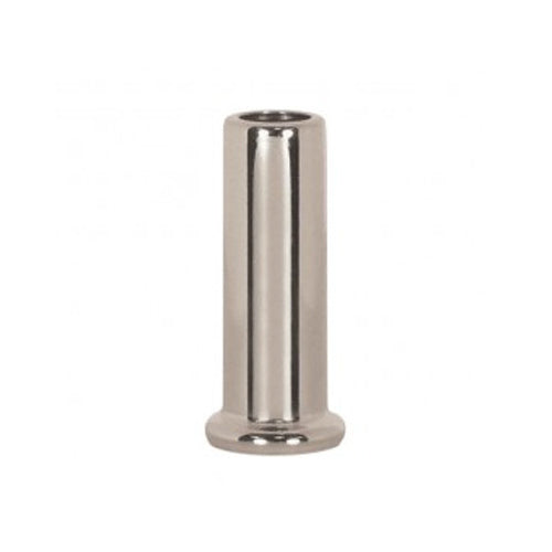 Satco 90-2218, Flanged Steel Neck, 2" Height, 7/8" Bottom, Nickel Plated Finish, 10 Packs