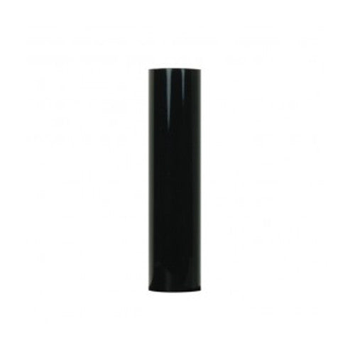 Satco 90-2393, Plastic Candle Cover, Black Plastic, 13/16" Inside Diameter, 7/8" Outside Diameter, 4" Height, 100 Packs