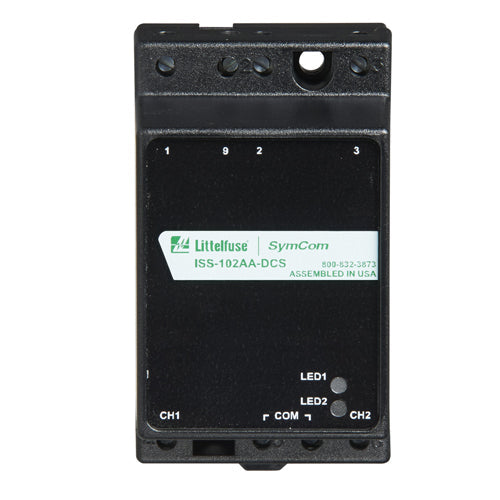 Littelfuse ISS-102ACI-MC, ISS-102 Series, Two-Channel Intrinsically Safe Switch, 120VAC, SPST-NO (1 Form A), SPDT (1 Form C)