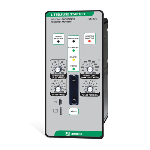 Littelfuse SE-330HV-00-00, SE-330HV Series, Neutral-Grounding-Resistor Monitor, 120/240 VAC/DC, Communications USB, Normally Open