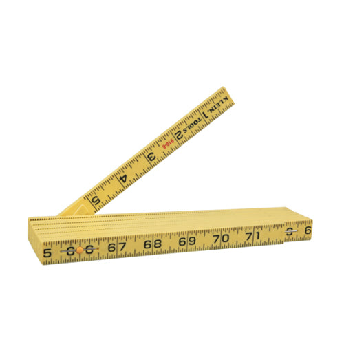 Klein Tools 910-6, Fiberglass Folding Rule, Inside Reading