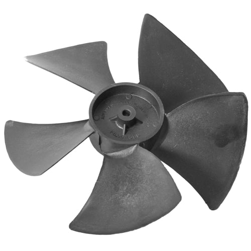 Rotom 93-65571, Plastic Fan Blade, Fixed, Hub Type, 7/32'' Bore, CW Rotation, 6.5'' Diameter, 5 Blades, 2 Packs
