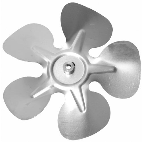 Rotom 93-6-4609, Metal Fan Blade, One Piece, Fixed Hub Type, 5 Blades, CW Rotation, 10'' Diameter, 20° Pitch, 5/16'' Bore