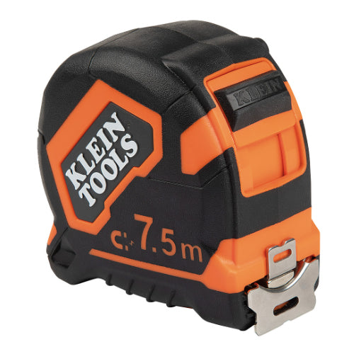 Klein Tools 9375, Tape Measure, 7.5-Meter Magnetic Double-Hook
