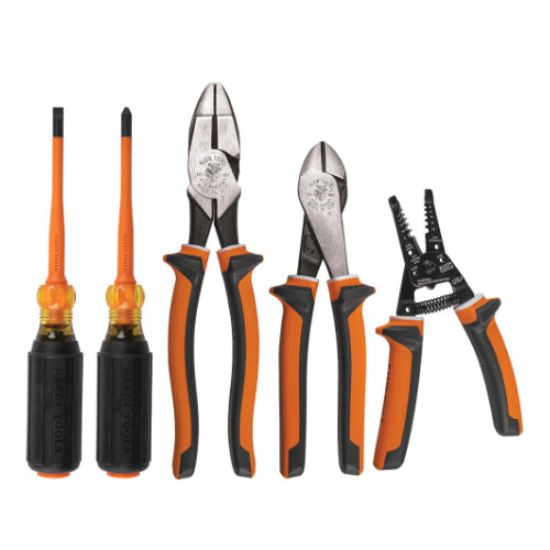 Klein Tools 94130, 1000V Insulated Tool Kit, 5-Piece