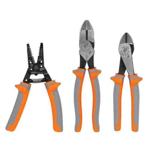 Klein Tools 9416R, 1000V Insulated Tool Kit, 3-Piece