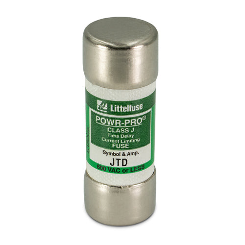 Littelfuse JTD 0.8A Class J Fuse, Time Delay, 600Vac/300Vdc, JTD.800