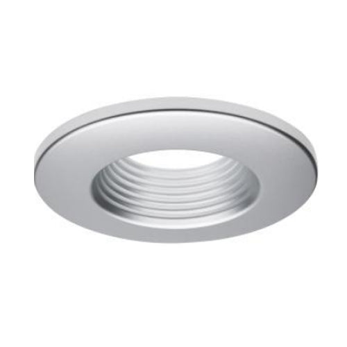 Satco 80-976, 4'' Deep Baffle Trim, Brushed Nickel Finish