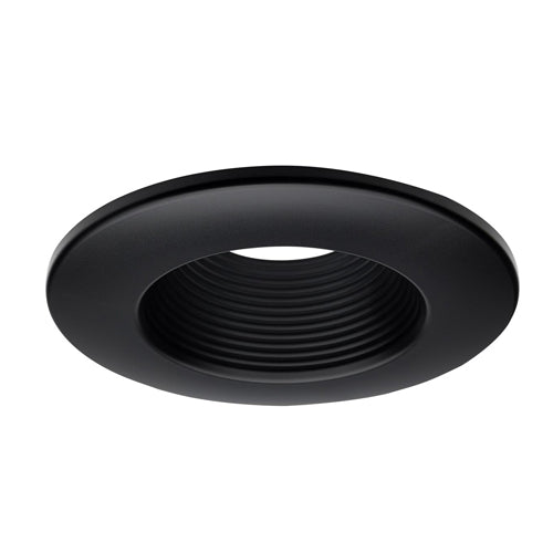 Satco 80-977, 6'' Deep Baffle Trim, Black Finish