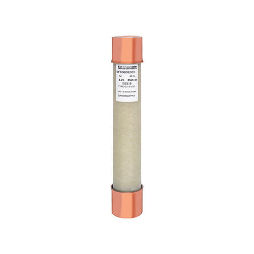 Mersen 9F60BDE003, Medium Voltage Potential Transformer Fuse, 8250VAC, 3A, Ferrule Type, with Visual Indicator