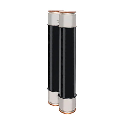 Mersen 9F60HMH100, Medium Voltage E-Rated Power Distribution fuse, 15500VAC, 100A, Ferrule Type, 2 Barrels, Indicating, 15” (381 mm) Clip Centers