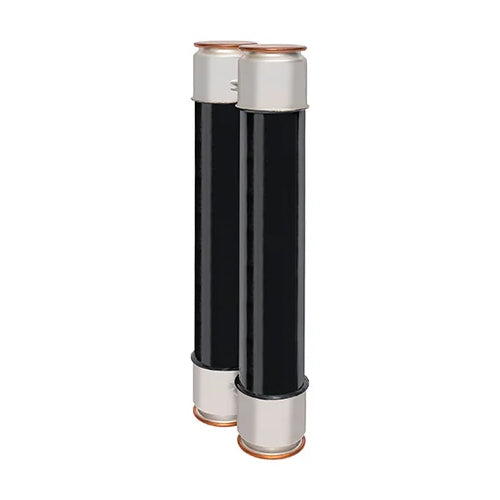 Mersen 9F62FDD200, Medium Voltage E-Rated General Purpose Fuse, 15500VAC, 200A, 2 Barrels, Ferrule Type, Indicating, 15” (381 mm) Clip Centers