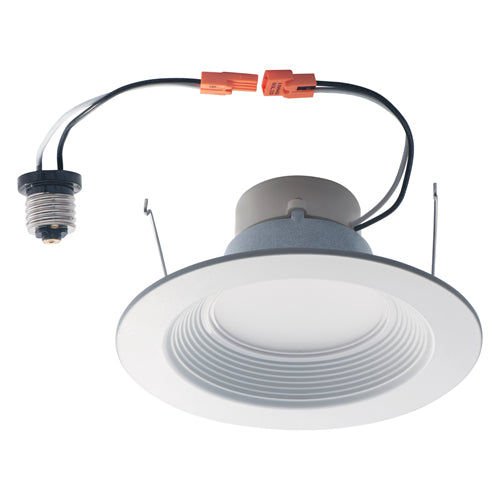 AALED AA-500822, LED 5/6 Inch Retrofit Downlight, 120V, 12W, 1100 Lumens, 5000K, 0-10V Dimming, White Finish