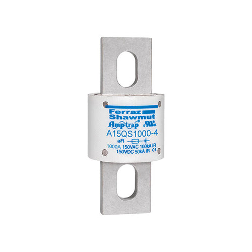 Mersen A15QS1000-4, Semiconductor Protection Fuse, High-Speed, Fast acting, 150VAC/DC, 1000A ,Blade