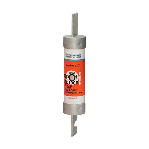 Mersen A2D100R, Class RK1 Time Delay Fuse, 250VAC/DC, 100A, Blade Type