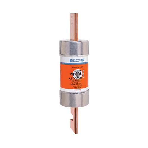 Mersen A2D300R, Class RK1 Time Delay Fuse, 250VAC/DC, 300A, Blade Type