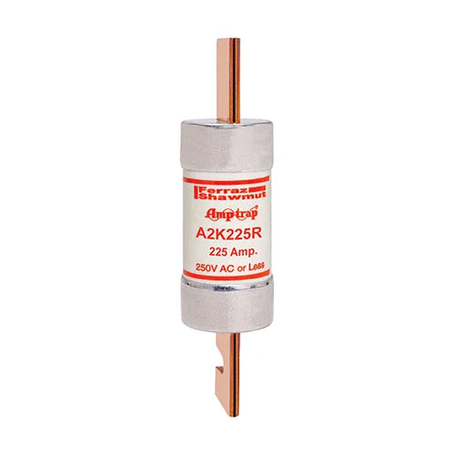 Mersen A2K225R, Class RK1 Fast-Acting Fuse, 250VAC/DC, 225A, Blade Type