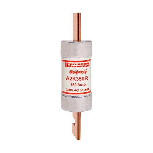 Mersen A2K350R, Class RK1 Fast-Acting Fuse, 250VAC/DC, 350A, Blade Type