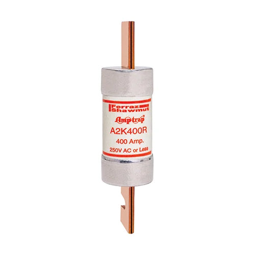 Mersen A2K400R, Class RK1 Fast-Acting Fuse, 250VAC/DC, 400A, Blade Type