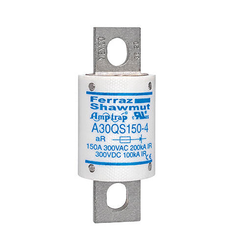 Mersen A30QS150-4, Semiconductor Protection Fuse, High-Speed, Fast Acting, 300VAC/DC, 150A, Blade