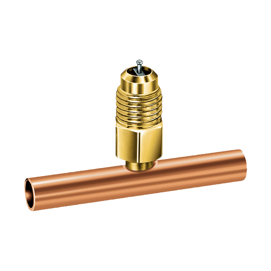 Alltemp 02-C31148, Copper Braze Tee Adjustable, 1-1/8'' ODS