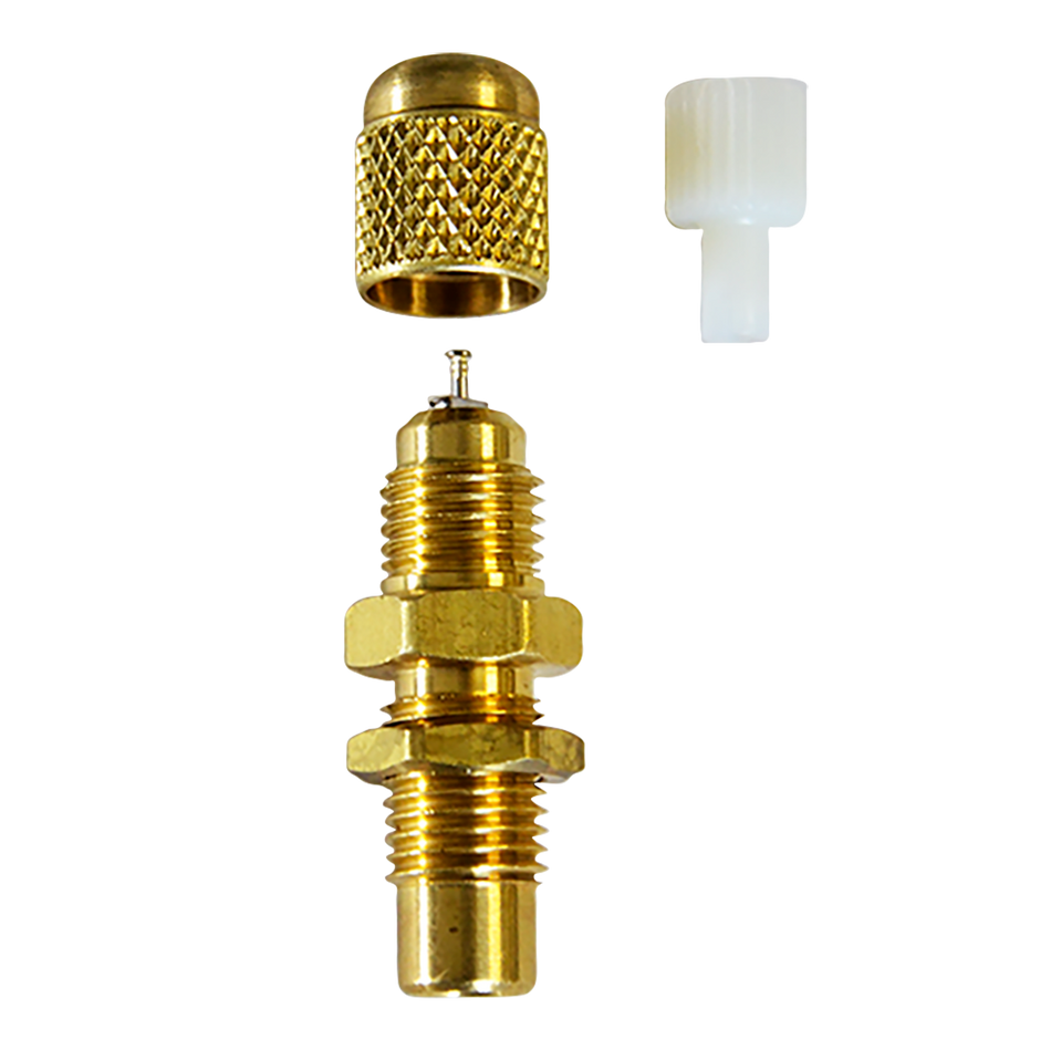 Alltemp 02-C31727, Bulkhead Mounting, 1/4'' SAE x 3/16'' and 1/4'' ODS or 3/8'' ODF