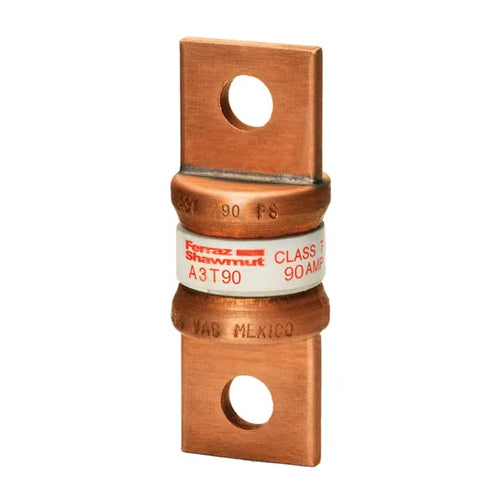 Mersen A3T90,  Low Voltage UL/CSA Fuses, Class T, 300VAC/160VDC, 90A, Fast-Acting, Blade Type