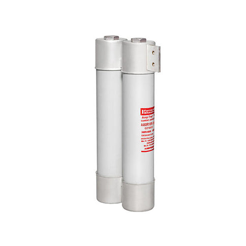 Mersen A480R18R-1HE, Back-Up R-Rated Medium Voltage Fuse, Ferrule Mount, Motor Protection, 4800VAC, 18R, 2 Barrels, with Hookeye