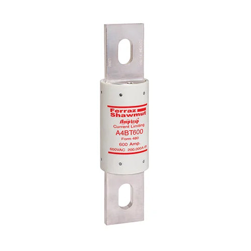 Mersen A4BT600, Class L A4BT Time-Delay Fuse, 600VAC/500VDC, 600A, Blade Type