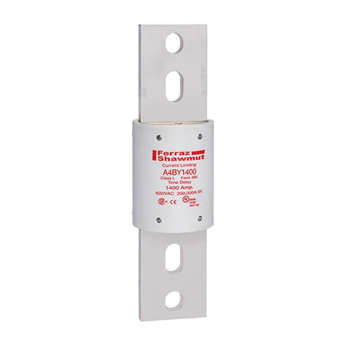 Mersen A4BY1400, Class L A4BY Time-Delay Fuse, 600VAC/300VDC, 1400A, Blade Type