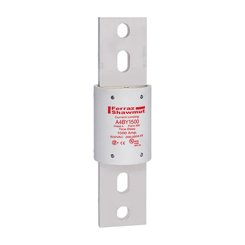 Mersen A4BY1500, Class L A4BY Time-Delay Fuse, 600VAC/300VDC, 1500A, Blade Type