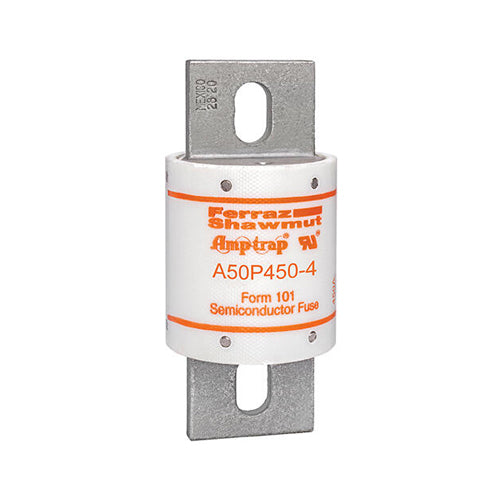 Mersen A50P450-4, Semiconductor Protection Fuse, High-Speed, Fast Acting, 500VAC/450VDC, 450A, Blade Type
