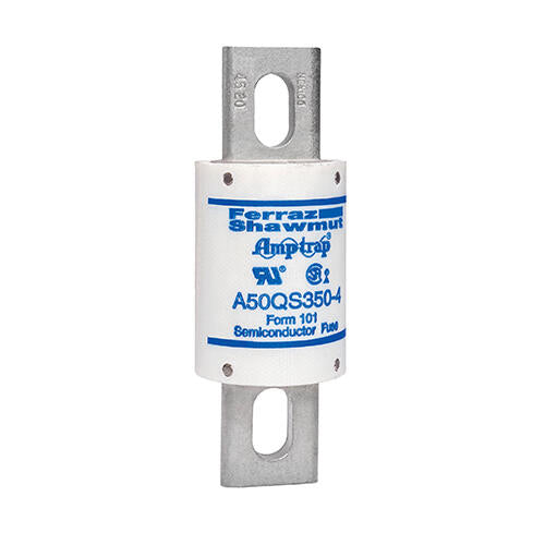 Mersen A50QS350-4, Semiconductor Protection Fuse, High-Speed, 500VAC/DC, 350A, Blade Type