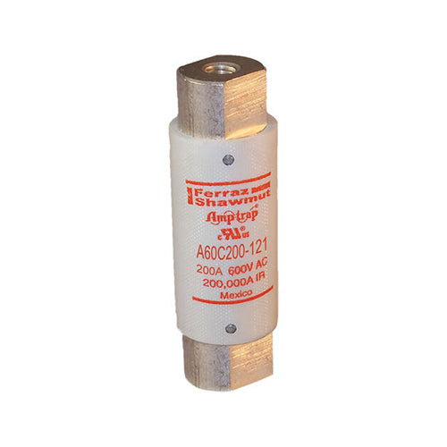 Mersen A60C200-121, Low Voltage Capacitor Fuse, 600VAC, 200A, Screw-in