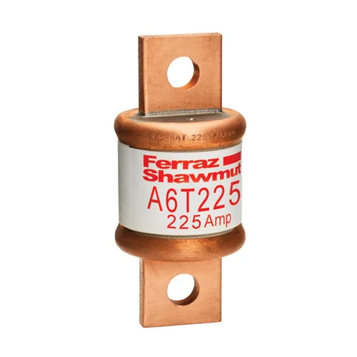 Mersen A6T225,  Low Voltage UL/CSA Fuses, Class T, 600VAC/300VDC, 225A, Fast-Acting, Blade Type