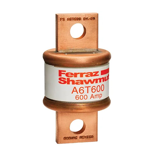 Mersen A6T600,  Low Voltage UL/CSA Fuses, Class T, 600VAC/300VDC, 600A, Fast-Acting, Blade Type