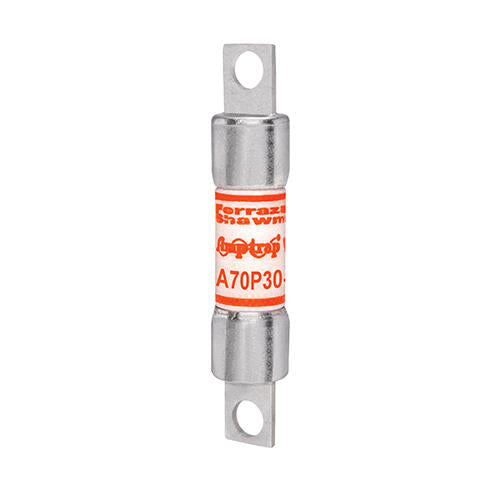 Mersen A70P30-4, A70P Amp-Trap Form 101 High Speed Fuse, Fast Acting, 700VAC/650VDC, 30A, Blade Type