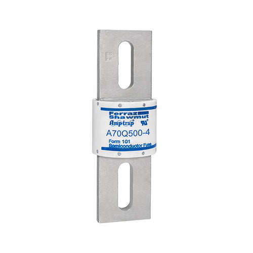 Mersen A70Q500-4, A70Q Amp-Trap High Speed Fuse, Fast Acting, 700VAC/650VDC, 500A, Blade Type